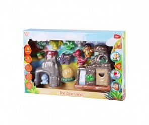 Игровой набор – Динозавры (Playgo, Play 9886)